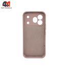 Чехол для Honor 600 Pro Silicone Case, пудрового цвета