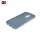Чехол для телефона Huawei Mate 20 Lite силиконовый с блестками, серебристого цвета