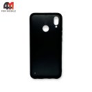 Чехол для телефона Huawei P20 Lite/Nova 3E силиконовый, стразы, черного цвета