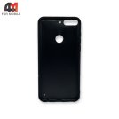 Чехол для телефона Huawei Y7 2018/Y7 Prime 2018/7C Pro силиконовый, стразы, синего цвета