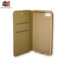 Чехол-книга для телефона Huawei Y5 Prime 2018/Y5 2018/Honor 7A золотого цвета, New Case