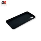 Чехол для телефона Huawei P20 силиконовый, матовый, черного цвета