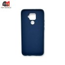 Чехол для телефона Huawei Mate 30 Lite Silicone Case, темно-синего цвета