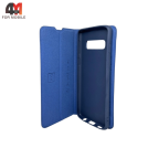 Чехол-книга для Samsung S10 синего цвета, HDD