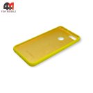 Чехол для телефона Huawei P Smart 2018 Silicone Case, желтого цвета