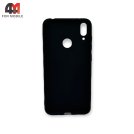 Чехол для телефона Huawei Y9 2019 силиконовый, матовый, черного цвета