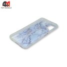 Чехол для телефона Huawei P40 Lite/Nova 6Se/Nova 7i силиконовый с попсокетом, фиолетового цвета
