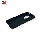 Чехол для телефона Huawei Mate 20 силиконовый, матовый, черного цвета