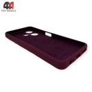 Чехол Infinix Hot 30 4G Silicone Case, цвет марсала