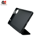 Чехол-книга для Xiaomi Redmi Pad SE 8.7 2024 силиконовый, черного цвета