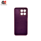 Чехол для Honor X7C Silicone Case, цвет марсала