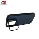 Чехол для Iphone 16 Pro Glass Pro+MagSafe, черного цвета