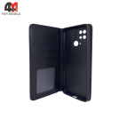 Чехол-книга для Xiaomi Poco C40/Redmi 10C в бок, черного цвета