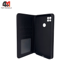 Чехол-книга для Xiaomi Redmi 9C/Redmi 10A в бок, черного цвета