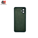 Чехол для Samsung A07 Silicone Case, темно-зеленого цвета