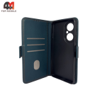 Чехол-книга для Huawei Nova Y73 шов, зеленого цвета, Case