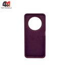 Чехол для Honor X9C Smart Silicone Case, цвет марсала