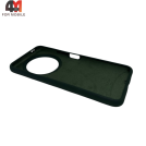 Чехол для Honor X9C Smart Silicone Case, темно-зеленого цвета