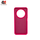 Чехол для Honor X9C Smart Silicone Case, ярко-розового цвета