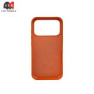 Чехол для iPhone 17 Pro Max Silicone Case, 66 апельсиновый