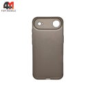 Чехол для iPhone 17 Air AG Glass+MagSafe, золотистого цвета