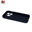 Чехол для iPhone 14 Pro AG Glass+MagSafe, темно-синего цвета
