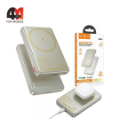 Power Bank MagSafe Hoco Q26A, 10000 mAh, белого цвета