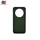 Чехол для Honor X9D Silicone Case, темно-зеленого цвета