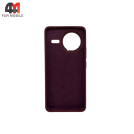 Чехол для Xiaomi Poco F7 Pro 5G Silicone Case, цвет марсала