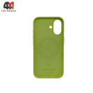 Чехол для iPhone 17 Silicone Case Premium+MagSafe, Neon Yellow