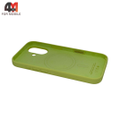 Чехол для iPhone 17 Silicone Case Premium+MagSafe, Neon Yellow