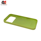 Чехол для iPhone 17 Pro Max Silicone Case Premium+MagSafe, Neon Yellow