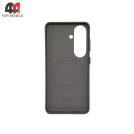Чехол для Samsung S26 Leather Case, серого цвета