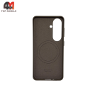 Чехол для Samsung S26 Plus Leather Case, коричневого цвета