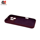 Чехол для Honor 600 Silicone Case, цвет марсала