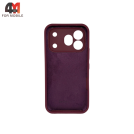 Чехол для Honor 600 Pro Silicone Case, цвет марсала