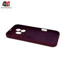 Чехол для Honor 600 Pro Silicone Case, цвет марсала