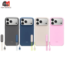 Чехол для iPhone 17 Pro Max/18 Pro Max силиконовый с MagSafe, Plum purple, Beats
