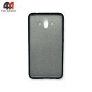 Чехол для телефона Huawei Mate 10 силиконовый с блестками, черного цвета