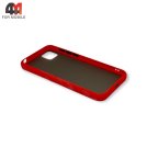 Чехол для телефона Huawei Y5P/Honor 9S пластиковый с усиленной рамкой, красного цвета, Case