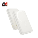 Power Bank MagSafe Hoco J141, 10000 mAh, белый 