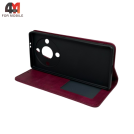 Чехол-книга для Honor X9A/Honor X40 в бок, бордового цвета