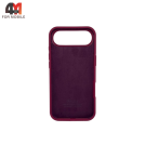Чехол для iPhone 17 Air Silicone Case, 52 бордовый