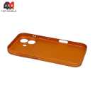 Чехол для iPhone 17 AG Glass+MagSafe, оранжевого цвета