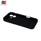 Чехол для iPhone 17 AG Glass+MagSafe, черного цвета