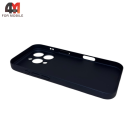 Чехол для iPhone 16 Pro AG Glass+MagSafe, темно-синего цвета