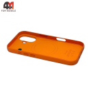 Чехол для iPhone 17 Leather Case+MagSafe, Orange