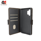 Чехол-книга для Samsung A32 4G шов, черного цвета, Case
