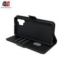 Чехол-книга для Samsung A32 4G шов, черного цвета, Case