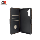 Чехол-книга для Samsung A34 5G шов, черного цвета, Case
